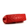 Chanel 2.55 handbag in red quilted leather - Detail D5 thumbnail