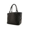 Shopping bag Chanel Cambon in pelle trapuntata nera - 00pp thumbnail