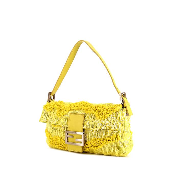 Baguette glitter handbag