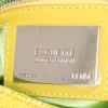 Fendi Baguette handbag in canvas and glitter and yellow leather - Detail D3 thumbnail