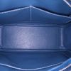 Borsa Hermes Plume modello piccolo in pelle box Bleu Thalassa - Detail D2 thumbnail