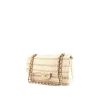 Chanel Timeless handbag in beige tweed and beige leather - 00pp thumbnail