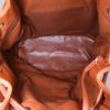 Chanel Vintage Shopping handbag in brown grained leather - Detail D2 thumbnail