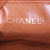 Chanel Vintage Shopping handbag in brown grained leather - Detail D3 thumbnail