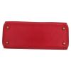 Bolso de mano Hermès  Kelly 28 cm en cuero Courchevel rojo - Detail D1 thumbnail