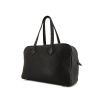 Hermes Victoria handbag in black togo leather - 00pp thumbnail