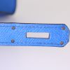 Hermes Kelly 32 cm handbag in blue epsom leather - Detail D5 thumbnail