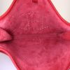 Hermès Evelyne III small model shoulder bag in red Garance togo leather - Detail D2 thumbnail