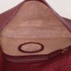 Fendi Baguette handbag in burgundy glittering leather - Detail D2 thumbnail