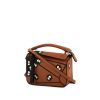 Loewe Puzzle  small model shoulder bag in brown leather - 00pp thumbnail