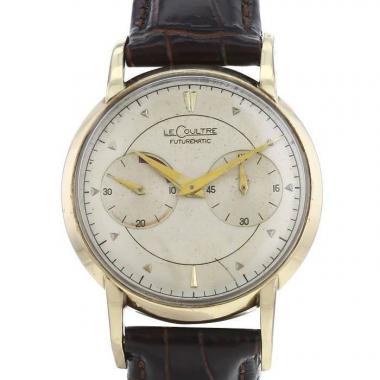 Jaeger Lecoultre Futurematic watch in gold plated Circa  1950