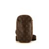 Louis Vuitton  Gange pouch  in brown monogram canvas  and brown leather - 360 thumbnail