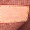 Louis Vuitton pouch in brown monogram canvas and brown leather - Detail D3 thumbnail