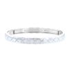 Bracelet rigide Chanel Coco Crush moyen modèle en or blanc et diamants - 00pp thumbnail