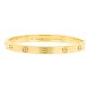 Bracelet Cartier Love en or jaune, taille 18 - 00pp thumbnail