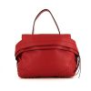 Tod's shoulder bag in red grained leather - 360 thumbnail