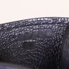 Hermes Birkin 35 cm handbag in black Jonathan leather - Detail D4 thumbnail