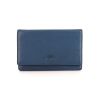 Givenchy Mini Pandora Wallet On Chain shoulder bag in blue leather - 360 thumbnail