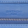 Givenchy Mini Pandora Wallet On Chain shoulder bag in blue leather - Detail D3 thumbnail