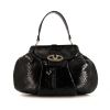 Valentino Garavani handbag in black python - 360 thumbnail