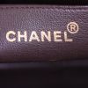 Borsa a tracolla Chanel Vintage in pelle trapuntata marrone - Detail D4 thumbnail