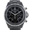 Chanel J12 Chronographe watch in black ceramic Ref:  HO940 Circa  2008 - 00pp thumbnail