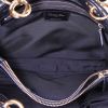Bolso de mano Dior Soft en cuero cannage negro - Detail D2 thumbnail