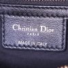 Sac à main Dior Soft en cuir cannage noir - Detail D3 thumbnail