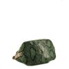 Bolso de mano Stella McCartney en lona verde - Detail D4 thumbnail