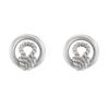 Hermès 1960's earrings in silver - 00pp thumbnail