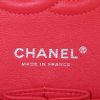 Chanel Timeless handbag in pink patent quilted leather - Detail D4 thumbnail
