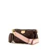 Louis Vuitton Multi-Pochette Accessoires handbag/clutch in brown monogram canvas - 00pp thumbnail