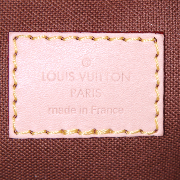 Sac/pochette Louis Vuitton Multi-Pochette Accessoires en toile monogram marron - Detail D4