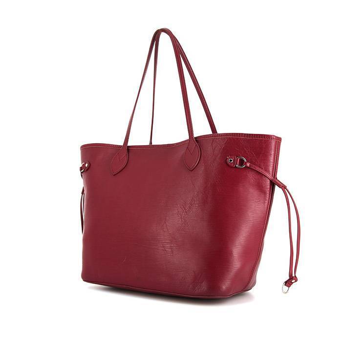Louis Vuitton Neverfull large model shopping bag in raspberry pink epi leather - 00pp