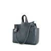 Bolso Cabás Chanel en cuero acolchado azul - 00pp thumbnail