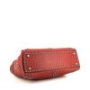 Dior Lady Dior Edition Limitée large model shoulder bag in red leather - Detail D5 thumbnail