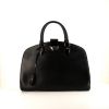 Louis Vuitton Montaigne handbag in black epi leather - 360 thumbnail