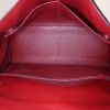 Hermes Kelly 35 cm handbag in burgundy box leather - Detail D3 thumbnail