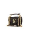 Sac bandoulière Louis Vuitton New Wave petit modèle en cuir matelassé noir - 00pp thumbnail