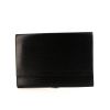 Pochette Louis Vuitton Pochette soufflet en cuir épi noir - 360 thumbnail