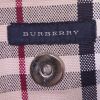 Burberry shopping bag in beige Haymarket canvas - Detail D3 thumbnail