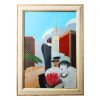 Razzia, "Louis Vuitton - Bon voyage", gouache sur toile, projet original de l’affiche de l’exposition “Bon voyage, Design for travel” au Hewitt-Cooper Museum de New York, encadrée et signée, 1986 - 00pp thumbnail