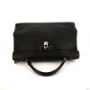 Hermes Kelly 40 cm handbag in black togo leather - 360 Front thumbnail