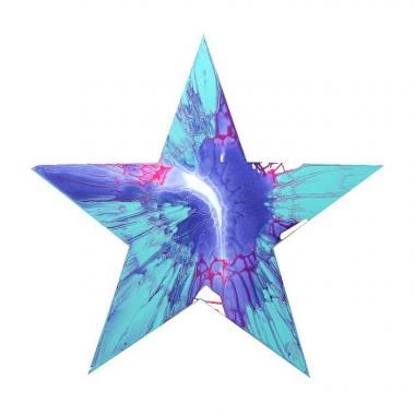 Damien Hirst, "Star Spin", acrylic on paper, stamp of the artist and the Pinchuk Art Center, 2009
