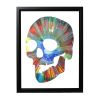 Damien Hirst, "Skull Spin Painting", acrylic on paper, stamp of the artist and the Pinchuk Art Center, framed, of 2009 - 00pp thumbnail