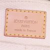 Borsa a tracolla Louis Vuitton Antigua in tela bianca e marrone - Detail D3 thumbnail