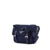 Prada Re-Nylon shoulder bag in blue canvas - 00pp thumbnail