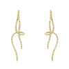 H. Stern pendants earrings in yellow gold and brown diamonds - 00pp thumbnail
