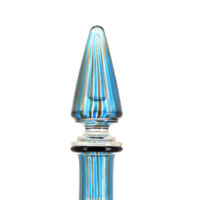 Gio Ponti & Paolo Venini, bouteille "Morandiane", en verre de Murano, manufacture de Venini, signée, création 1956 - Detail D2