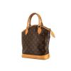 Bolso de mano Louis Vuitton Lockit  en lona Monogram marrón y cuero natural - 00pp thumbnail